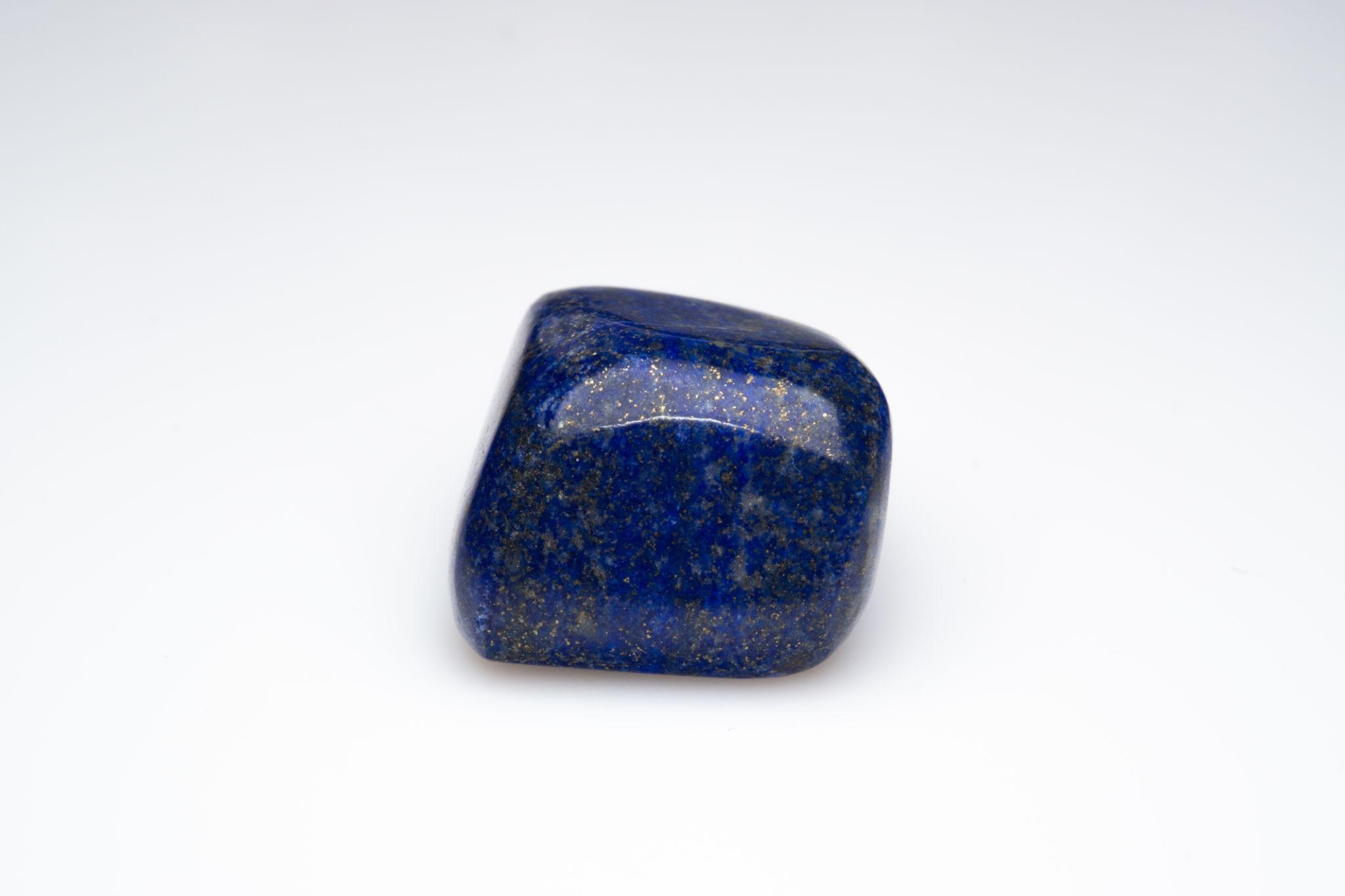 Natural Lapis Lazuli Deep Blue Gemstone